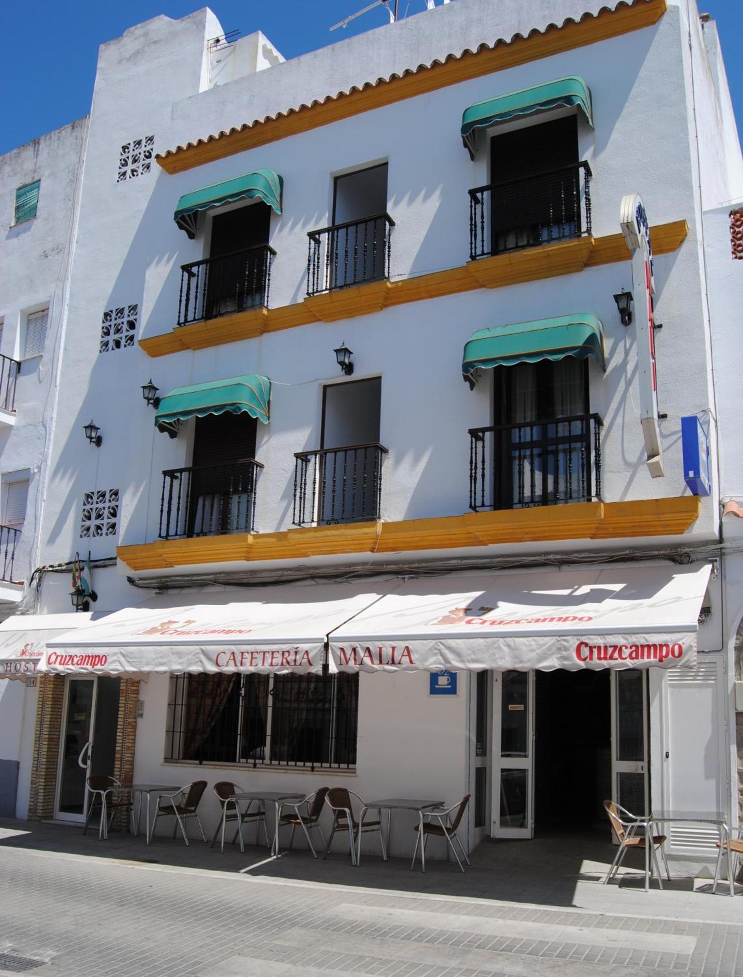 Hostal Malia Коніль-де-ла-Фронтера Екстер'єр фото
